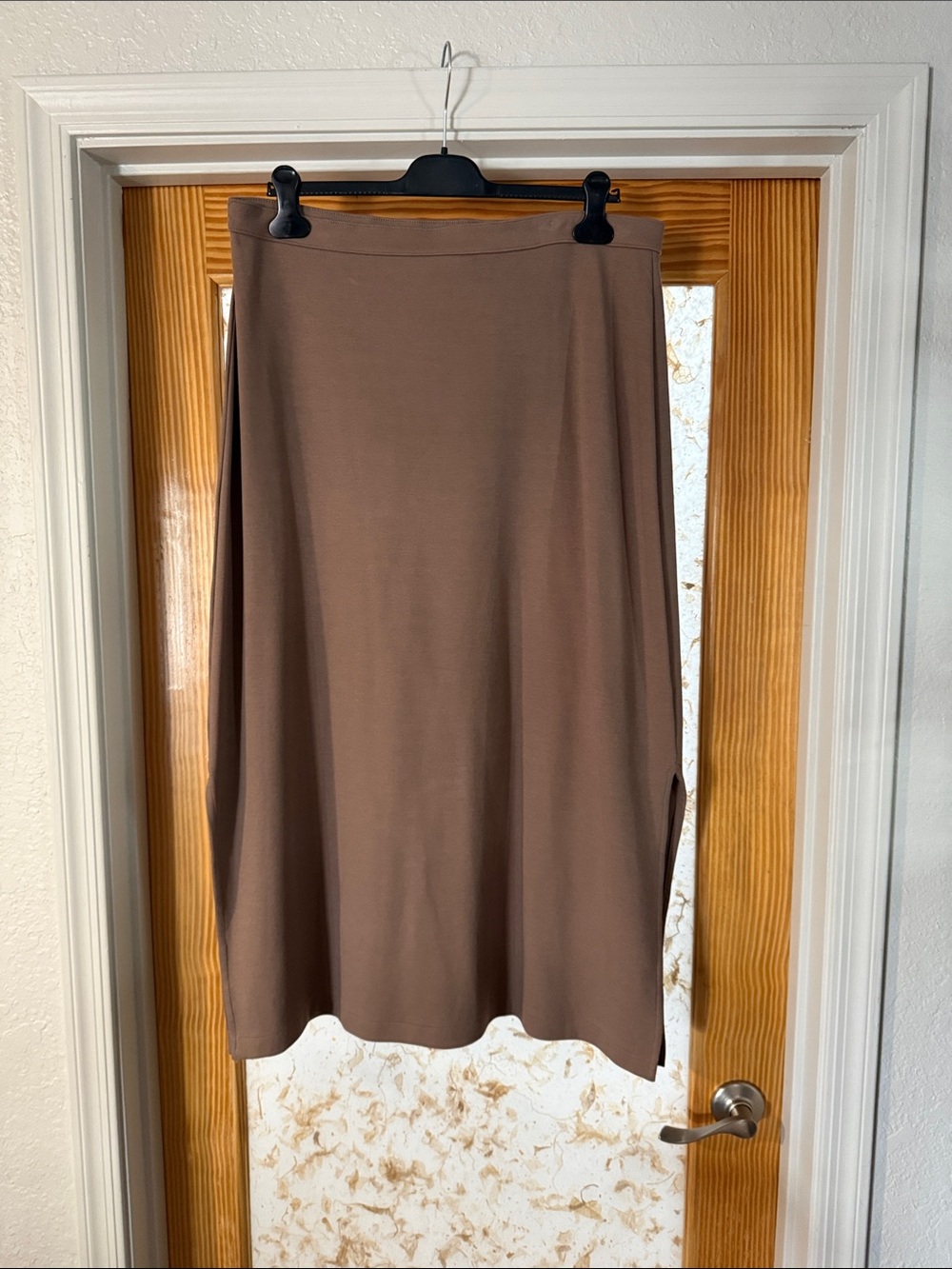 Joan Vass Brown Skirt